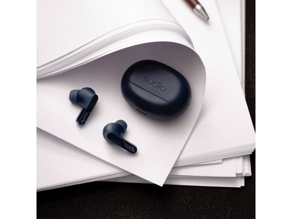 Sudio N3PROBLU, Trådløs, Samtaler/musikk, 39 g, Hodesett, Sort