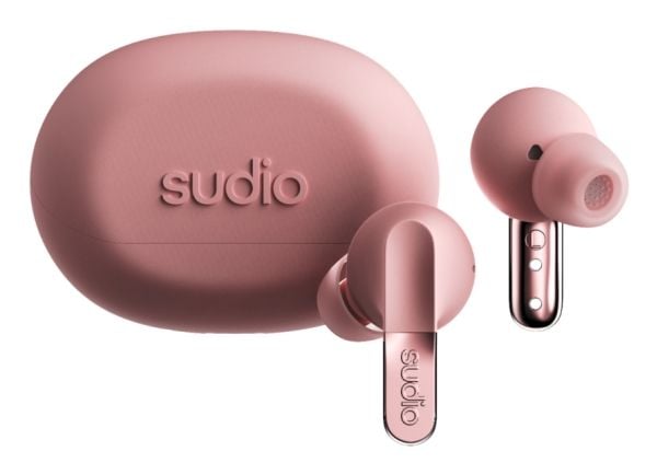 Sudio N3PROPNK, Trådløs, Samtaler/musikk, 39 g, Hodesett, Rosa