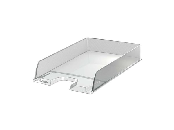 Esselte Europost - Brevbakke - for A4 (210 x 297 mm) - kapasitet: 370 ark - glassklar