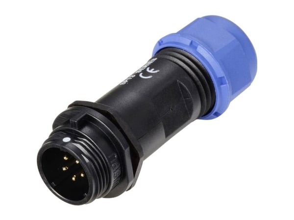 Weipu SP1311 / P 5 II rundstikkontakt, rett samlet antall poler: 5, serie SP13 (1 stk.)