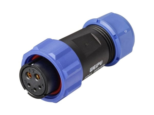 Weipu SP2110 / S 5B II rundkontakt, rund serie (rundkontaktforbindelse) SP21 1 stk