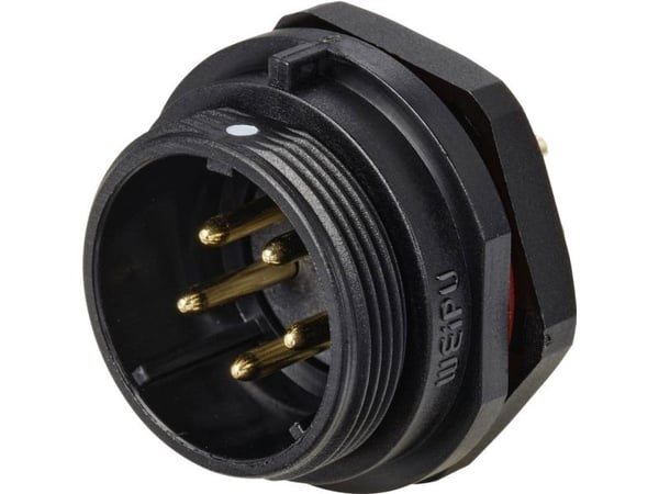Weipu SP2112 / P 5C rundstiftkontakt, innbygging antall poler totalt: 5 serie SP21 1 stk