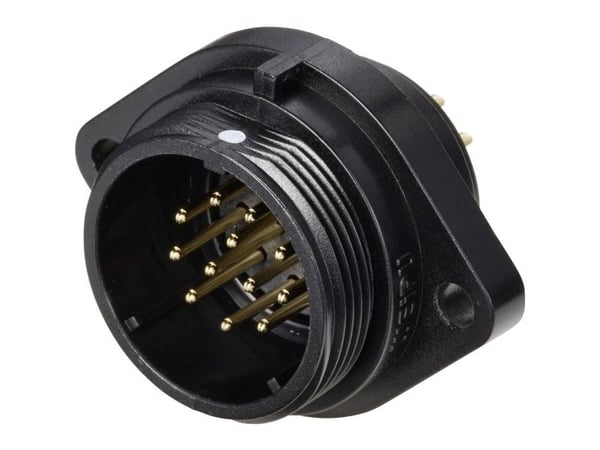 Weipu SP2113 / P12 rundstik kontakt, innbygging samlet polantall: 12 serie (rundstikk): SP21 1 stk