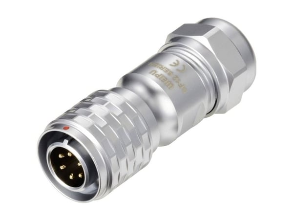 Weipu SF1210/P6 II Rund kontakt Kontakt, rak Serie (rund kontakt): SF12 Totalt antal poler: 6 1 st