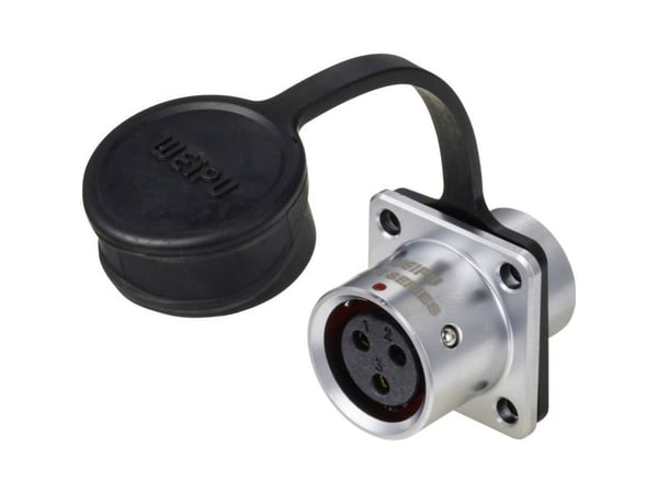 Weipu SF1213/S3 rundstikkkobling, antall poler samlet: 3, serie (rundstikk): SF12 1 stk