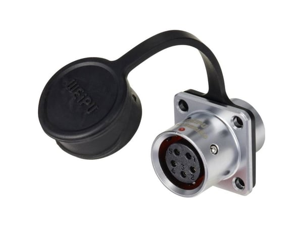 Weipu SF1213/S5 rundstiftkobling, rett samlet poltall: 5, serie SF12, 1 stk