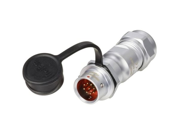 Weipu SF1211/P9 II rundstiftkontakt, rett samlet antall poler: 9, serie SF12