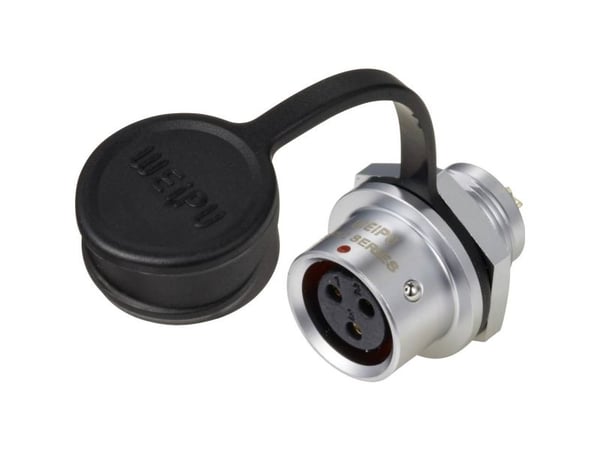 Weipu SF1212/S3 Sirkulær kontakt Kobling, rett Samlet antall poler: 3 Serie (sirkulær kontakt): SF12 1 stk