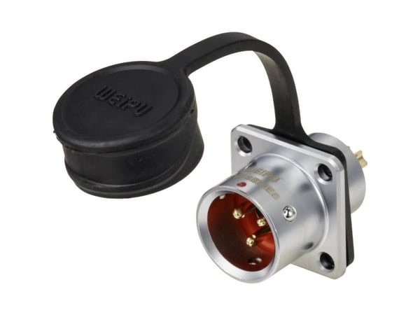 Weipu SF1213/P3 rundstift, rett samlet polantall: 3, serie SF12