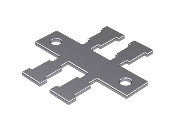 Hebotec 1041-031C kabelopphengsskinne i rustfritt stål 1 stk (1041-031C)