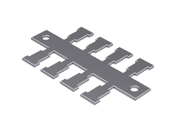 Hebotec 1041-032C kabelopphengsskinne i rustfritt stål 1 stk (1041-032C)
