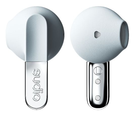 Sudio N3BLU, Trådløs, Samtaler/musikk, 37 g, Hodesett, Hvit