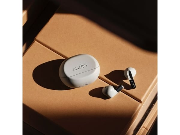 Sudio N3BLU, Trådløs, Samtaler/musikk, 37 g, Hodesett, Hvit
