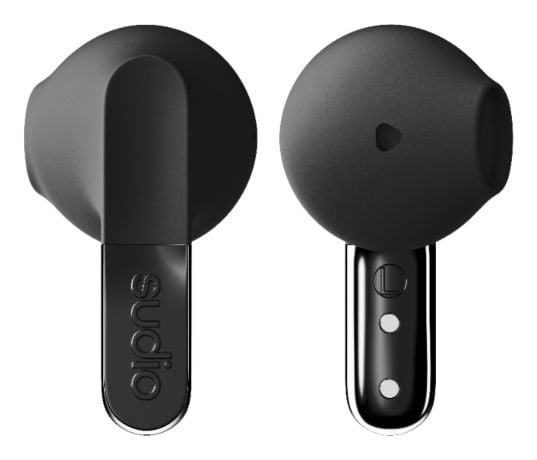 Sudio N3BLK, Trådløs, Samtaler/musikk, 37 g, Hodesett, Sort