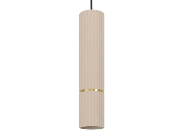 EGLO CAMINIA, Fleksibel montering, Messing, Sand, Sand, Stål, Cylinder, Sort