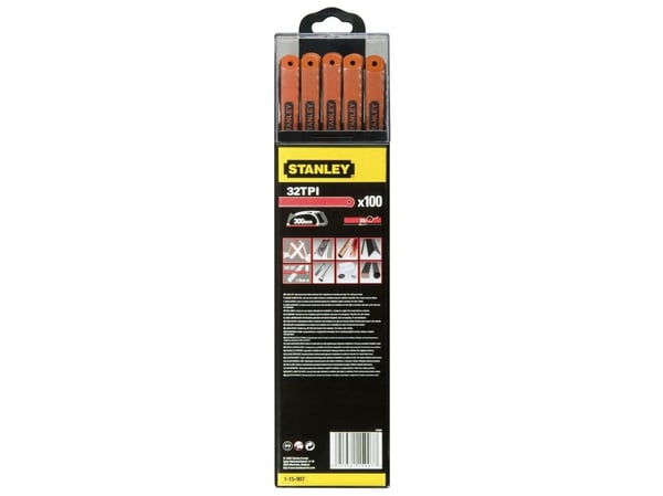 Stanley 1-15-907, Stål, Stål, Sort, Rød, 30 cm, 12,7 mm, 0,6 mm