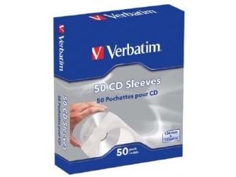 Verbatim - CD-lomme - kapasitet: 50 CD