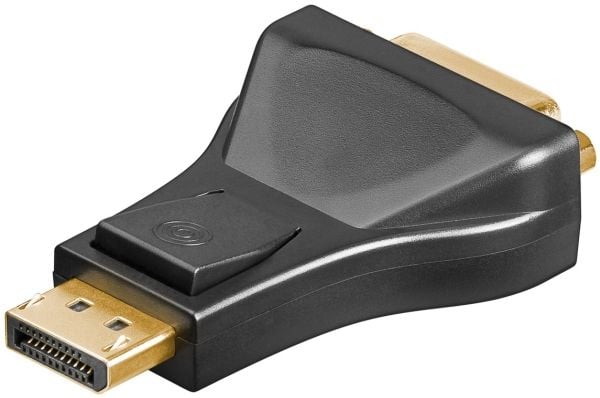 goobay - DisplayPort-adapter - DisplayPort (hann) til DVI-I (hunn)