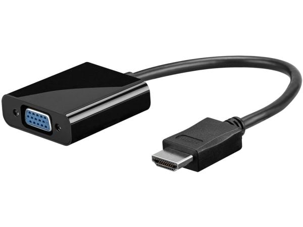 goobay - Videomuuntaja - HDMI - VGA - sort - en gros