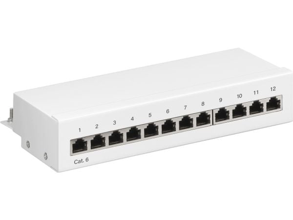 Goobay 62070, RJ45, Cat6, S/UTP (STP), 22/26, Hvit, 1U