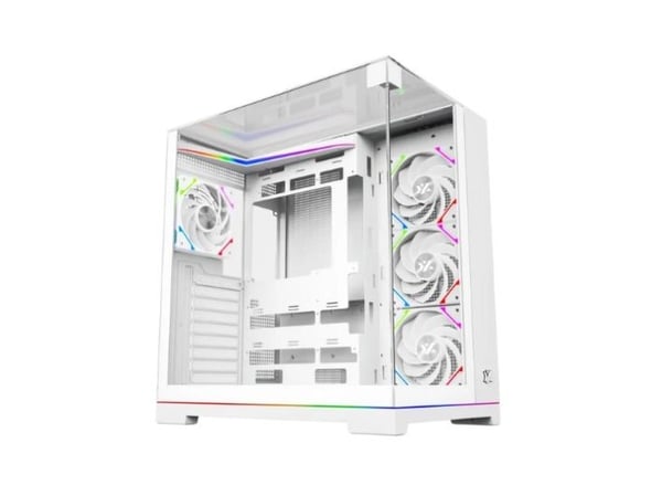 ATX-tårn XYZ TESSERACT A-RGB WHITE