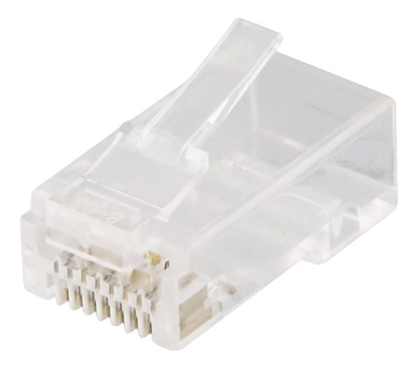 Deltaco MD-21, RJ-45, Läpinäkyvä, Cat6a, 20 kpl