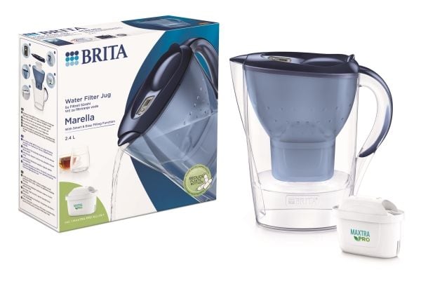 Vattenfilterkanna BRITA Marella Cool Blue 2,4 l + 1 vattenfilter