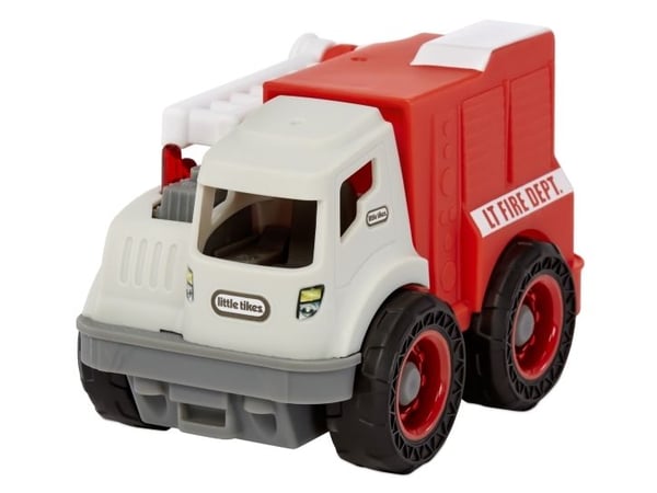 Little Tikes Dirt Diggers Minis- Fire Truck, Brannbil, 2 år, Rød, Hvit
