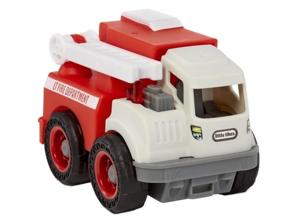 Little Tikes Dirt Diggers Minis- Fire Truck, Brannbil, 2 år, Rød, Hvit