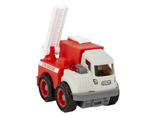 Little Tikes Dirt Diggers Minis- Fire Truck, Brannbil, 2 år, Rød, Hvit