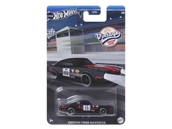 Hot Wheels HRV09, Racingkjøretøy, 3 år, Metall, Sort, Rød, Hvit