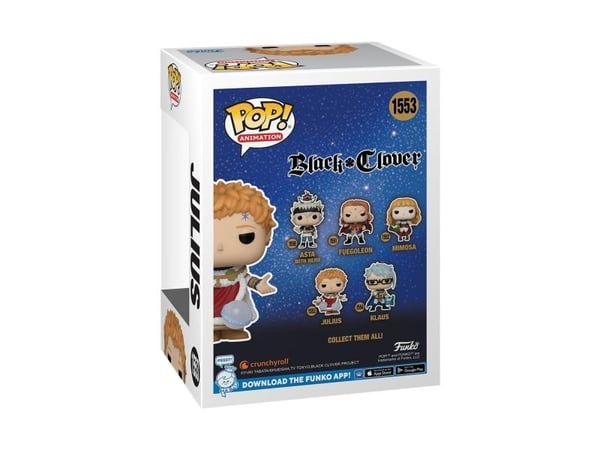 FUNKO POP! Animation Julius Casting Magic Spell, Samlefigur, Manga og anime, 150 g