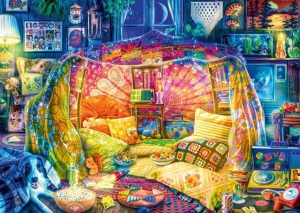 Schmidt Spiele Puzzle PQ 1000 Viihtyisä piilopaikka G2