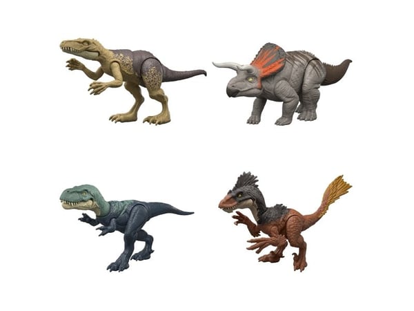 Jurassic World STRIKE ATTACK-serien, 4 år, Ulike farger, Plast