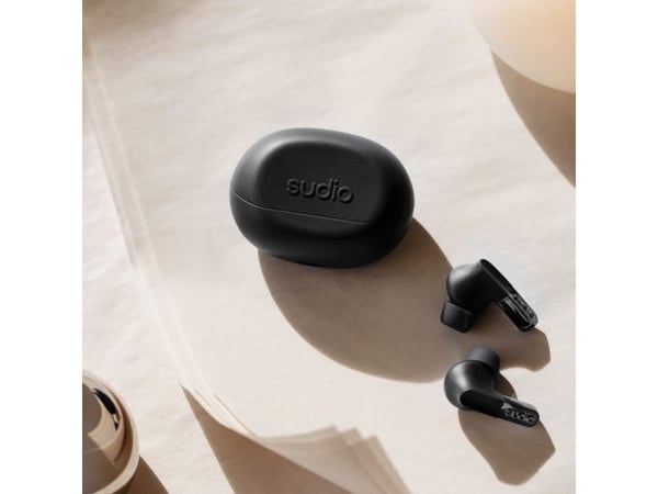 Sudio N3PROBLK, Trådløs, Samtaler/musikk, 39 g, Hodesett, Sort