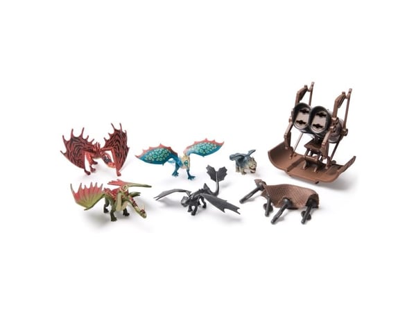 DreamWorks Dragons DWD FGR Dragon Catcher Set GML, 4 År, Multifärg