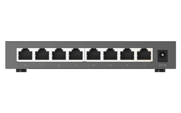 QNAP QSW-1108-8T-R2 - Switch - ikke-styrt - 8 x 10/100/1000/2.5G - stasjonær