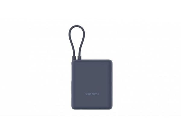Xiaomi 33W Power Bank (integrert kabel) | 10000mAh | USB-C | Isblå