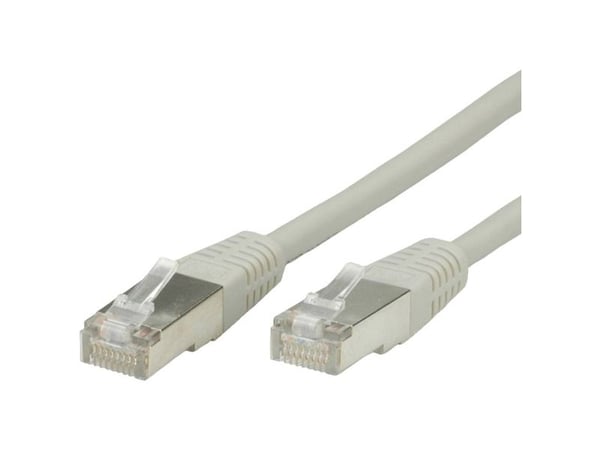 VALUE 21.99.0810, 10 m, Cat6, S/FTP (S-STP), RJ-45, RJ-45, Harmaa
