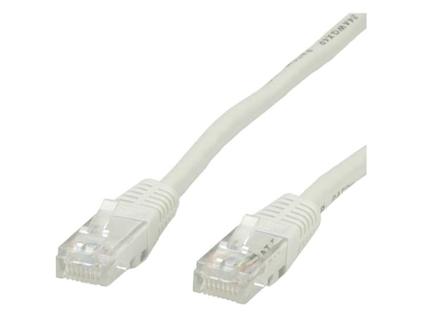 VALUE 21.99.0515, 15 m, Cat5e, U/UTP (UTP), RJ-45, RJ-45, Harmaa