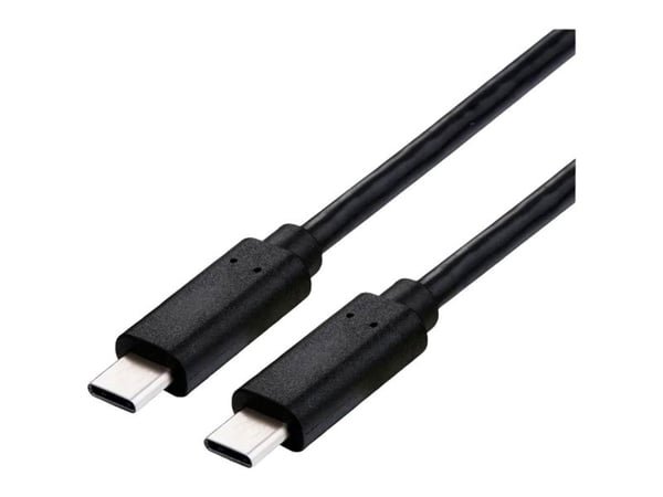 Value 11.99.9091, 0,5 m, USB C, USB C, USB4 Gen 3x2, Sort