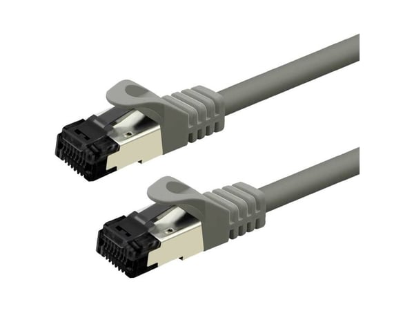 VALUE 21.99.1803, 3 m, Cat8.1, S/FTP (S-STP), RJ-45, RJ-45, Grå