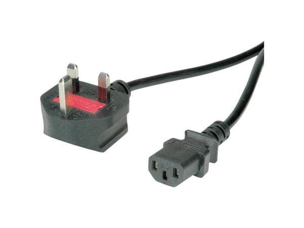 VALUE 19.99.2019, 3 m, BS 1363, IEC 320, 250 V, 10 A