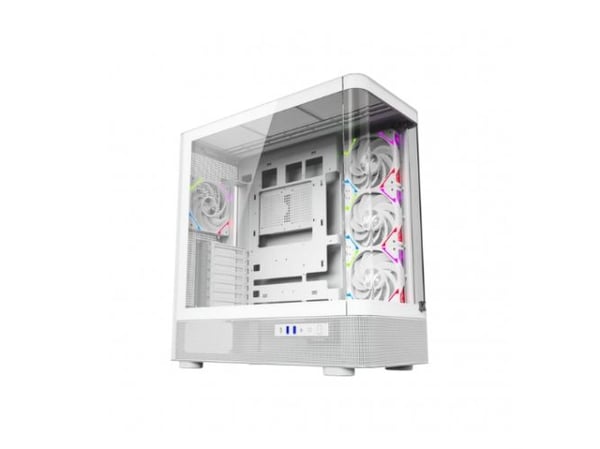 XYZ PC GEAR Quantum ARGB chassi vit (X-CS-QUANTUM-W)