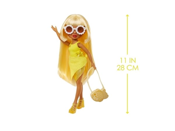MGA Baby Doll Rainbow High Swim - Style Sunny (gul)