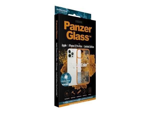 PanzerGlass 0284, Suojus, Apple, Apple - iPhone 12 Pro Max, Oranssi