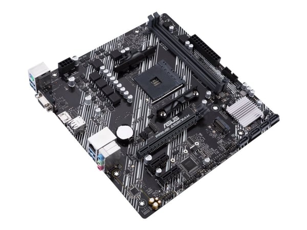 ASUS PRIME A520M-K, AMD, Socket AM4, AMD Ryzen™ 3, AMD Ryzen™ 5, AMD Ryzen™ 7, Socket AM4, DDR4-SDRAM, 64 GB
