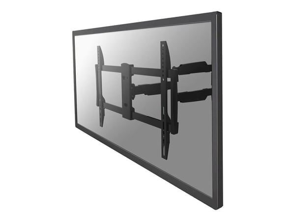 Neomounts NM-W460 - Brakett - full bevegelse - for LCD-skjerm - svart - skjermstørrelse: 32"-60" - veggmonterbar