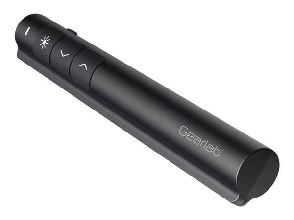 eSTUFF Wireless Presenter - Presentationsfjärrkontroll - 3 knappar - svart