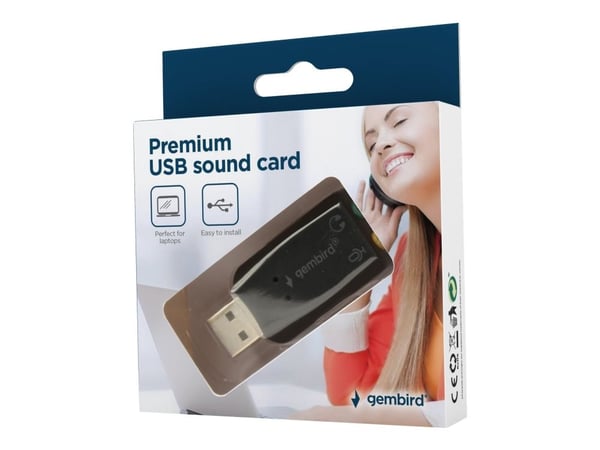 Gembird SC-USB2.0-01, USB 2.0, 2 x 3.5mm, Lajittelu